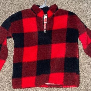 TRUE Craft Checkered Sherpa Jacket